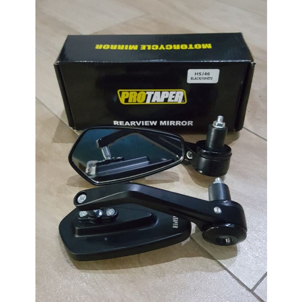 Spion Jalu Oval Bar End Rizoma Kaca putih / Spion Jalu Lancip Rizoma Motor Nmax Aerox Pcx Vario 150