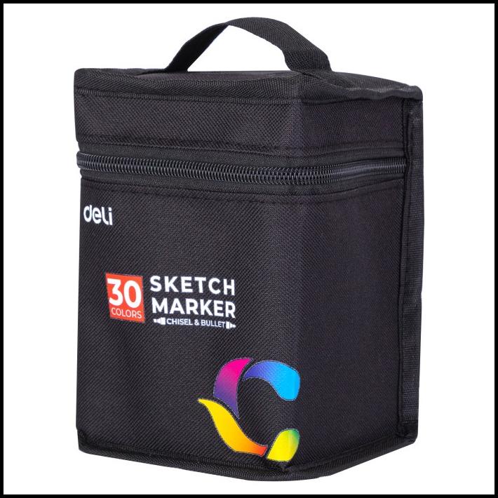 

Deli Sketch Marker / Spidol Mewarnai Dual Tip Cepat Kering E70806