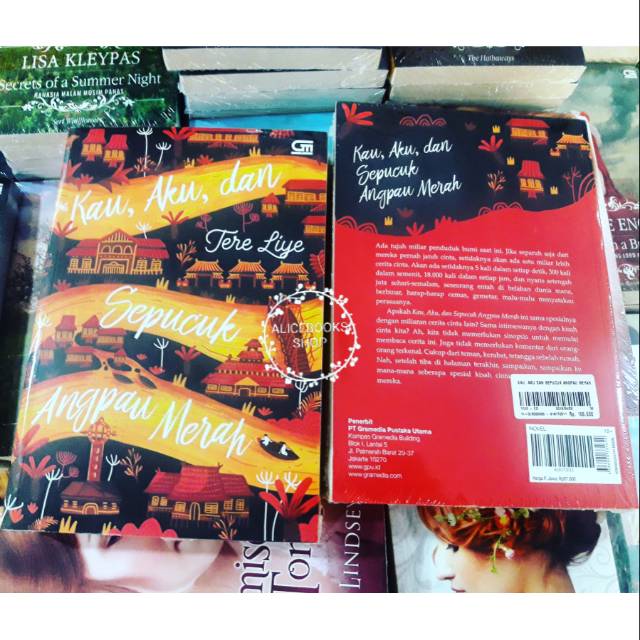 Novel Kau Aku Dan Sepucuk Angpau Merah Cover Baru By Tere Liye Shopee Indonesia