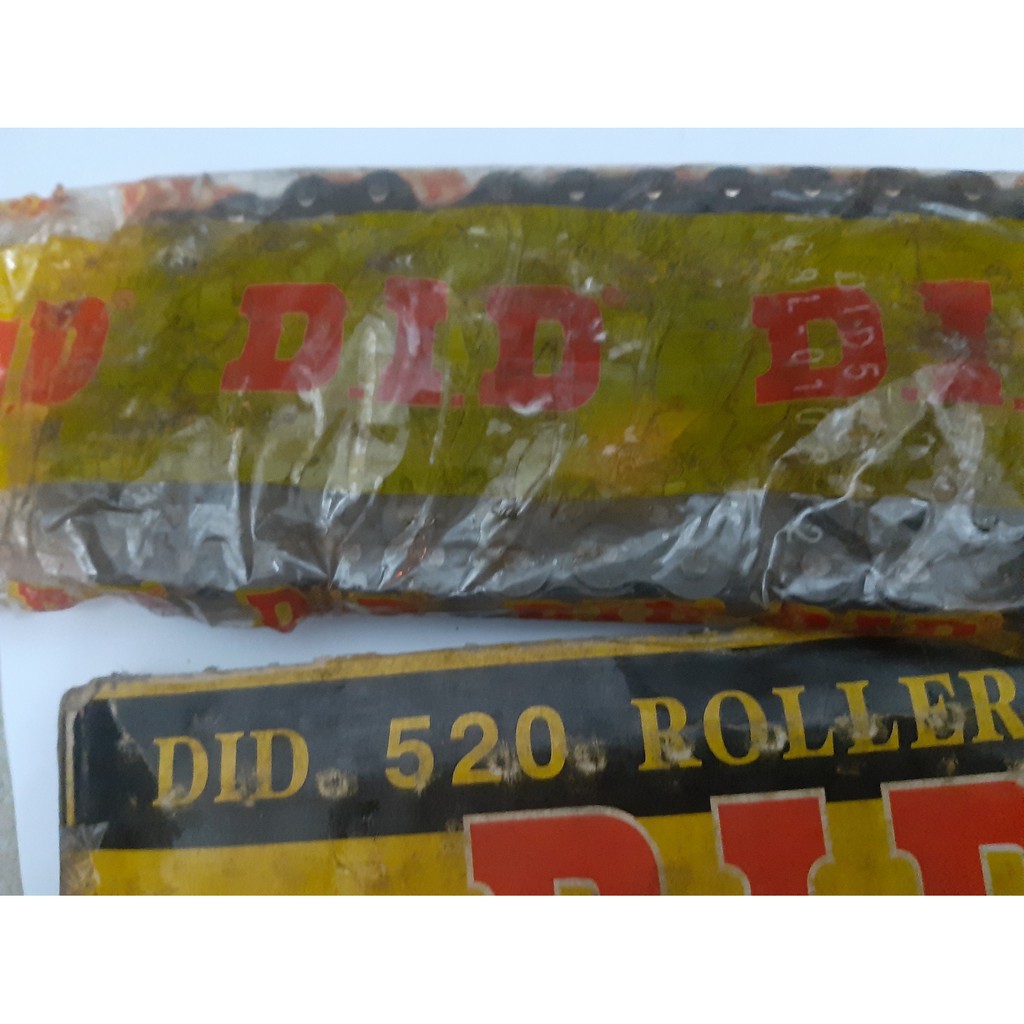 Rantai O ring DID 520 Black Japan Kawasaki Ninja 250 Fi / Karbu / Mono