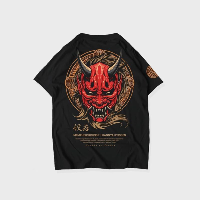 T-SHIRT MEMPHISORIGINS // HANNYA KYOGEN V2 // BLACK