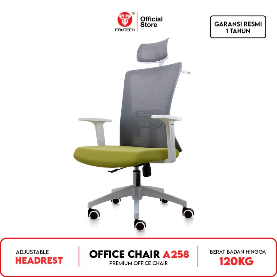 FANTECH OCA258 / OC-A258 KURSI KANTOR PREMIUM OFFICE CHAIR