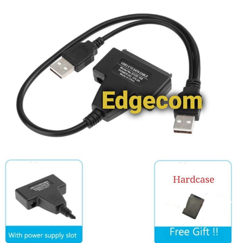 USB 2.0 to SATA Cable Hard Disk Converter