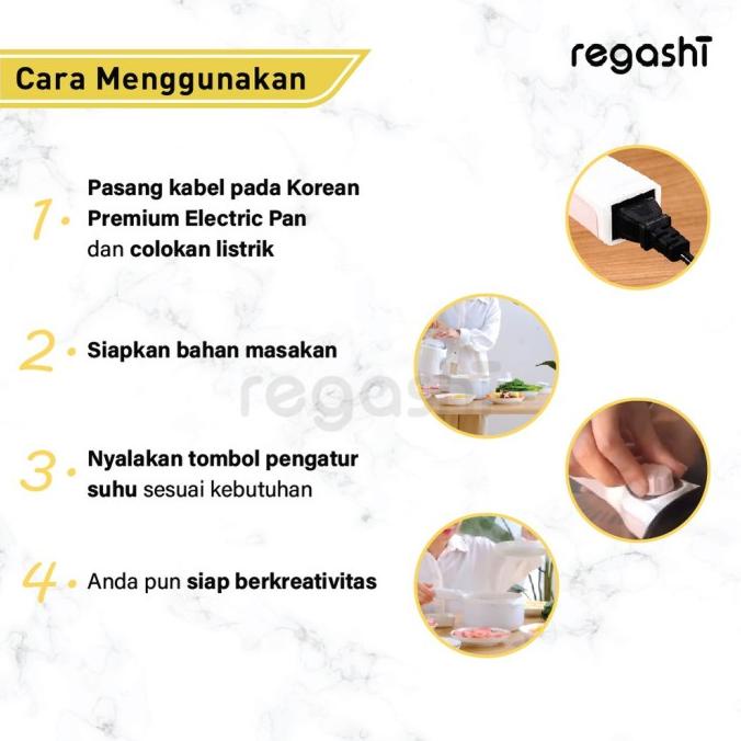 ELECTRIC REGASHI PREMIUM PAN KOREA KOREAN PANCI LISTRIK ALA GHFHG6F41