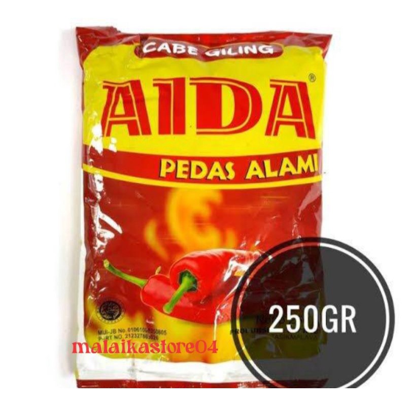 

Cabai Bubuk Aida 250gr