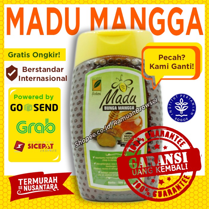 

Madu Mangga 500gram Serambi Botani