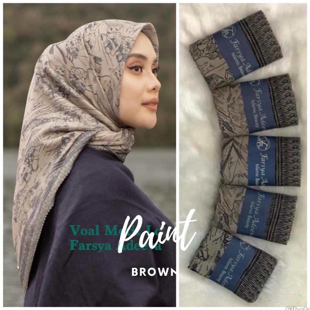 POUCH Jilbab Voal Motif Premium Part 2 Uk 110x110 Jilbab Motif OSKARA Azara