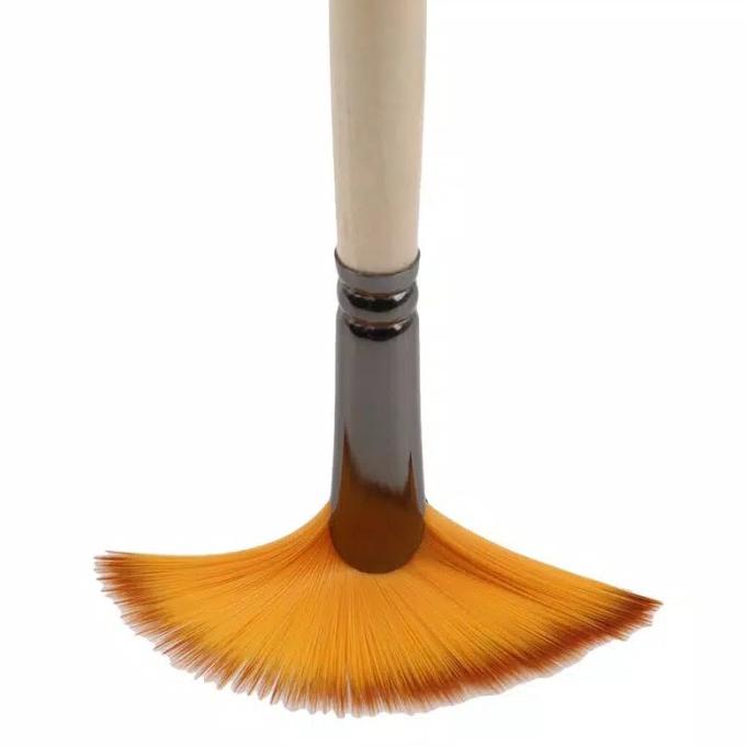 

PROMO Kuas Lukis Cat Air Akrilik Set 6 pcs Oil Paint Fan Brush