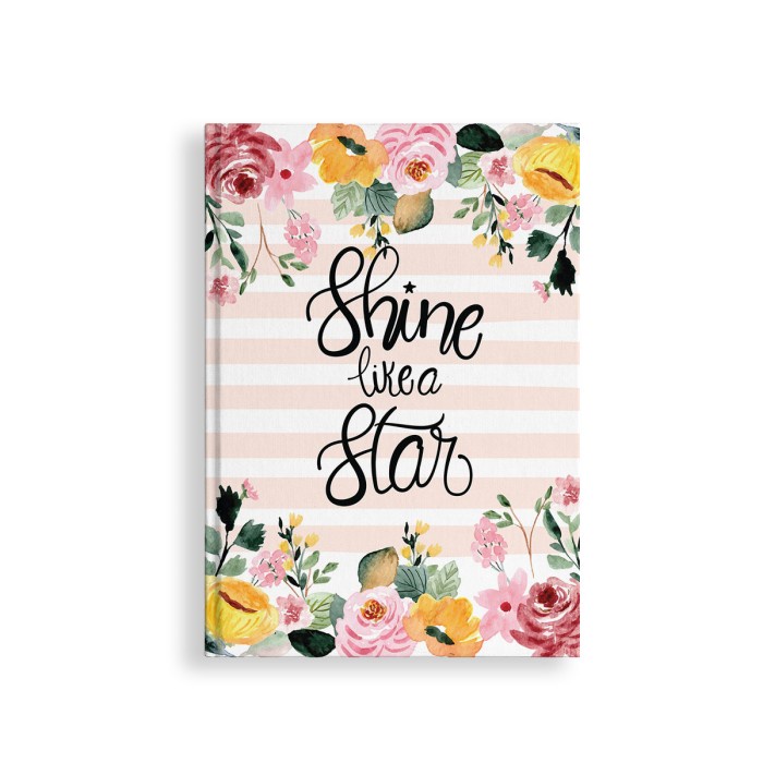 

[RESTOCK] Notebook Custom #Flower - Custom Notebook Dot Grid - polos