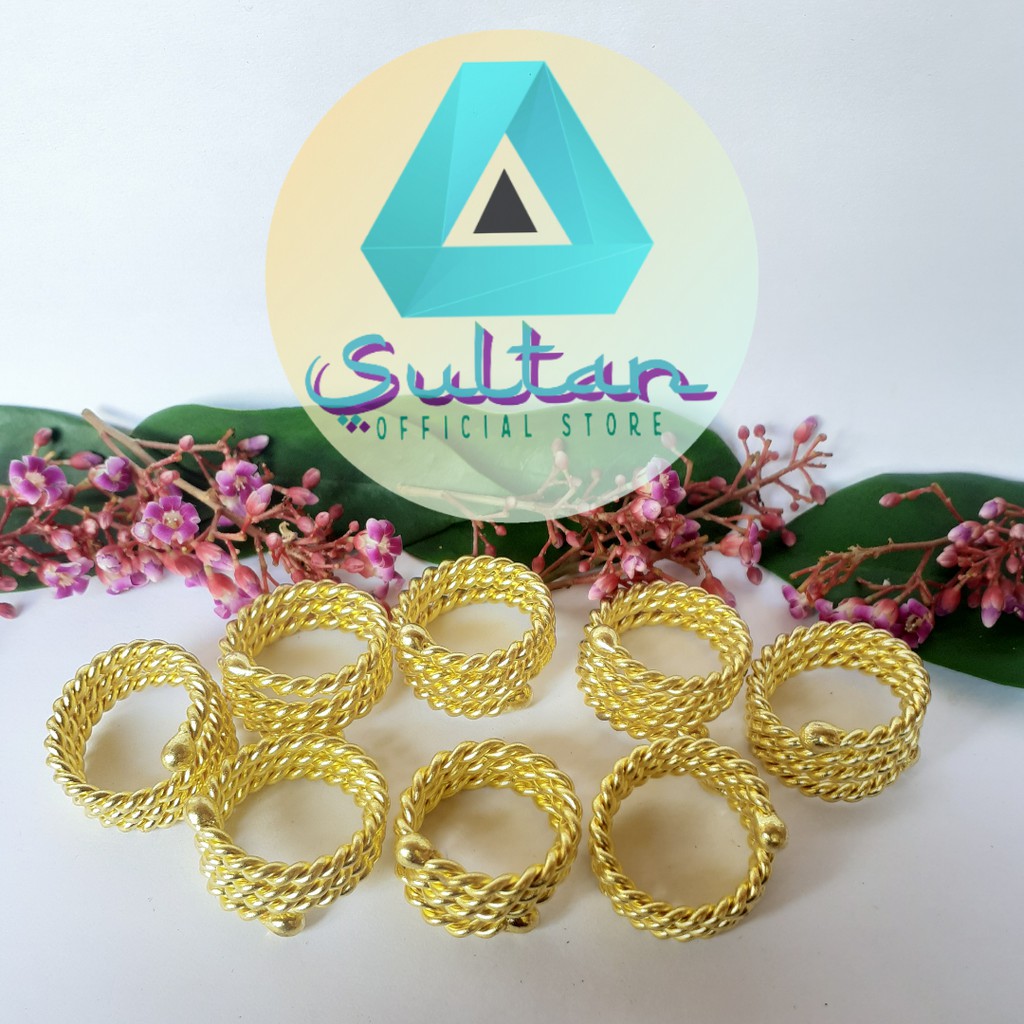 Cincin Koin Logam Kuningan 1991 #C07