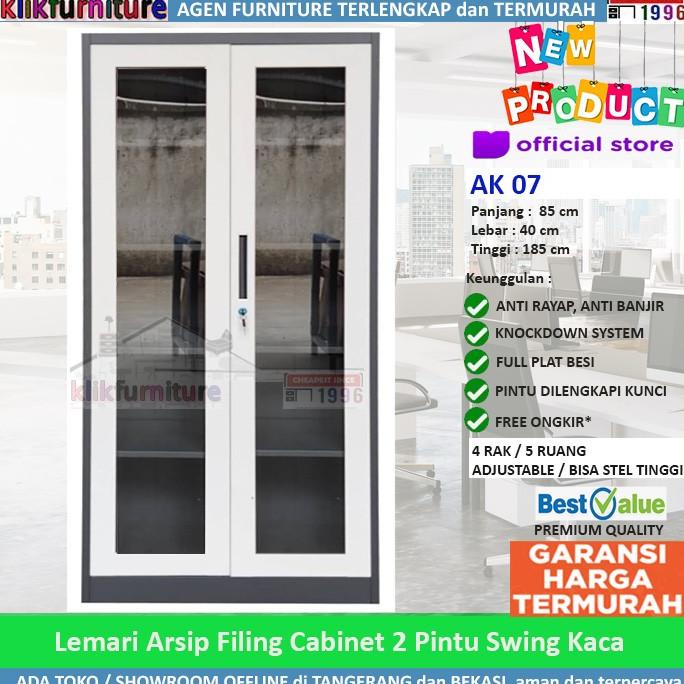 

[[COD]] Lemari Arsip Filing Cabinet Besi Pintu Swing Kaca FC 2006 OBRAL Kode 1427