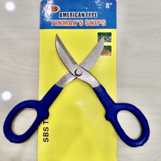 

Gunting seng kuping 8” inci kawat besi plat tinman snips plate zinc wire scissors 20cm