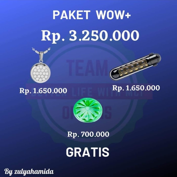 Terlaris Paket MURAH Kalung Pendant dan Magicstik+Biomini Produk MCi Ori 100% Ampuh