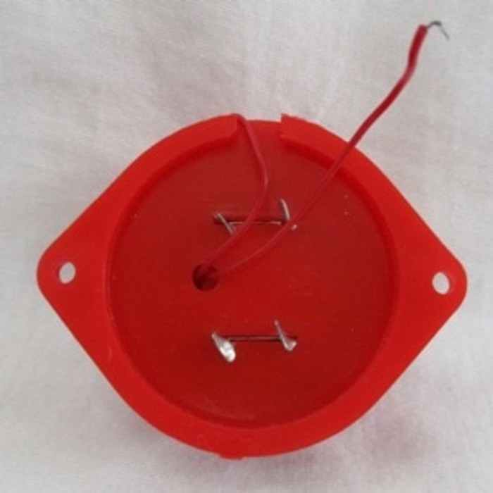 Bell Bel Kring AC 2 inch Bahan Besi Merah/Alarm Bell Suara Kencang sekalii