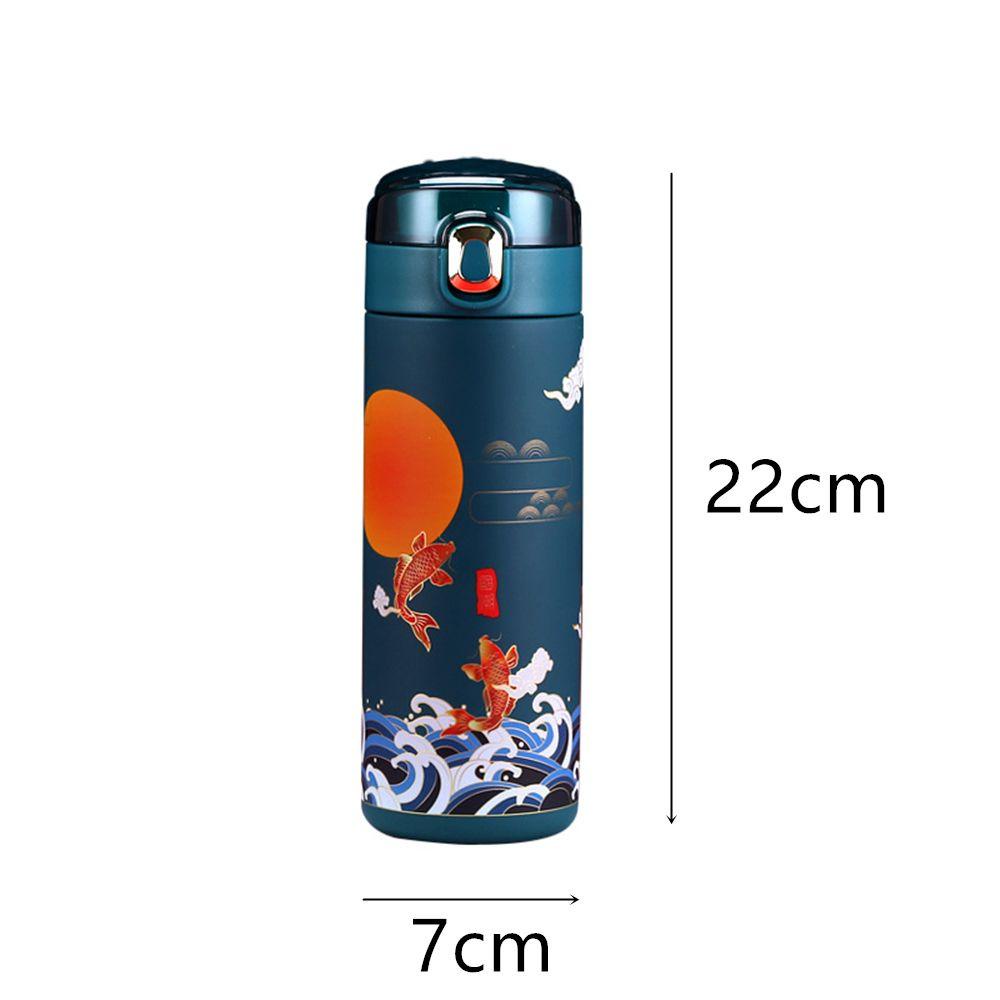 Suyo Botol Minum Thermos Vacuum Premium Display LED Pengukur Suhu Untuk Travel