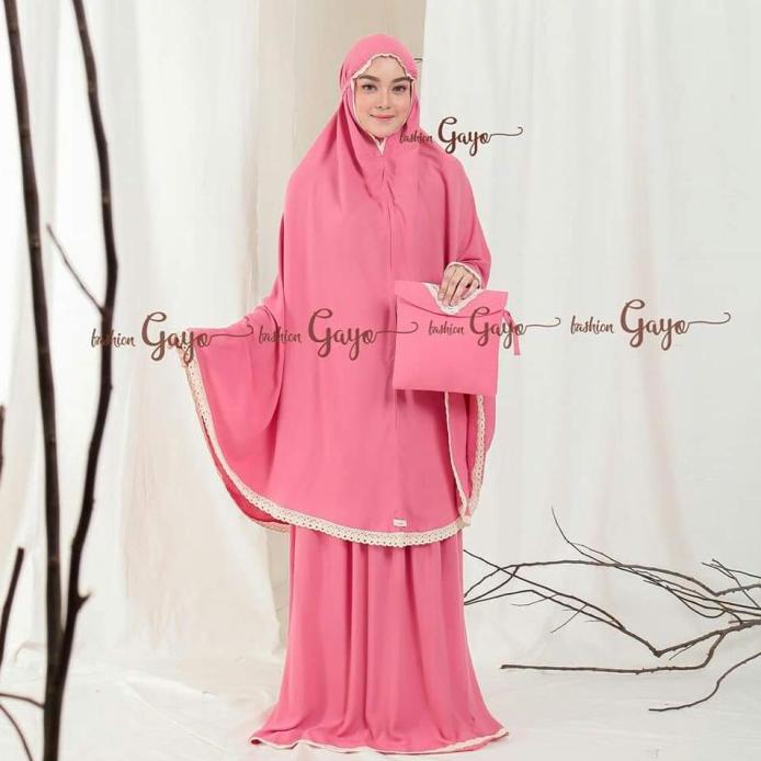 MUKENA GAYO SIMPLE / MUKENA BALI RAYON / MUKENA FASHION GAYO