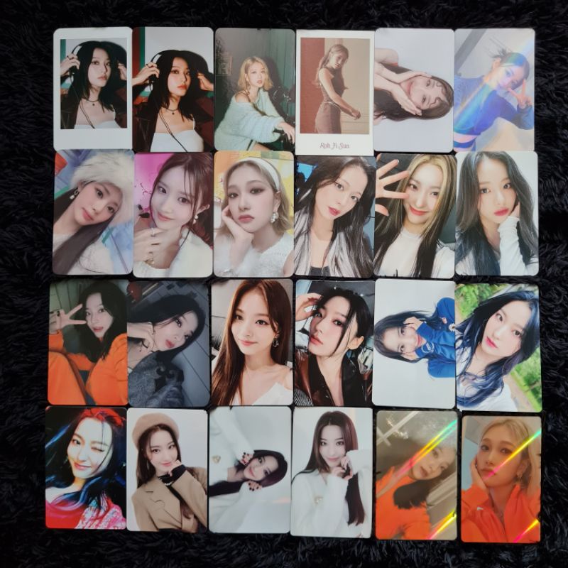 fromis_9 photocard benefit all era saerom hayoung gyuri jiwon jisun seoyeon chaeyoung nagyung jiheon