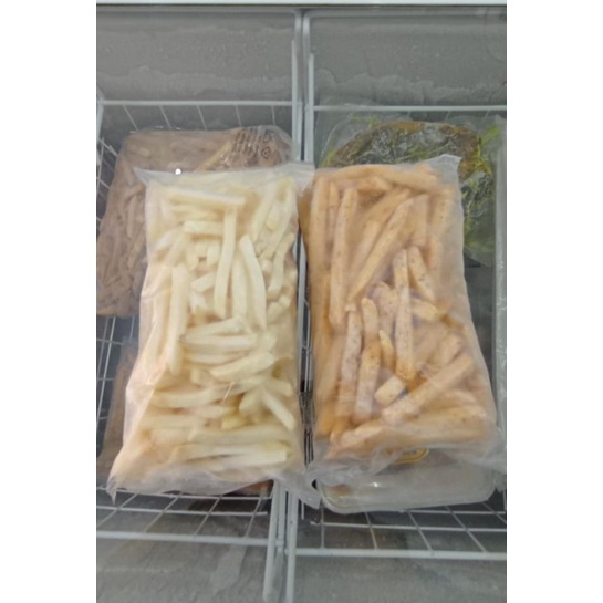 

Kentang Goreng 500 gr | Seasoned French fries Repack