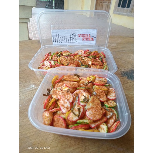

CAMILAN KRUPUK SEBLAK BANTET 100GRAM & 150GRAM KEMASAN BOX