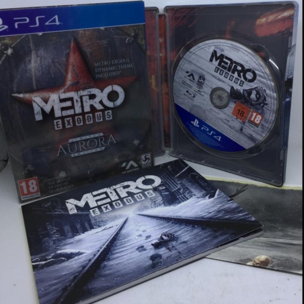 BD PS4 Metro Exodus Aurora Limited Edition