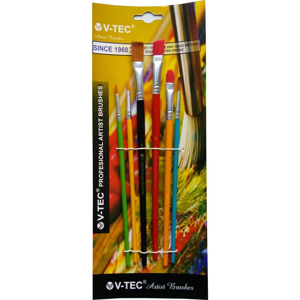 

V-TEC KUAS ARTIST BRUSHES 9059/6