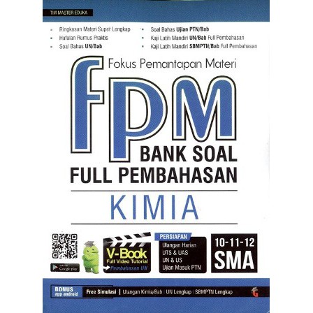 Bank soal kimia dan pembahasannya