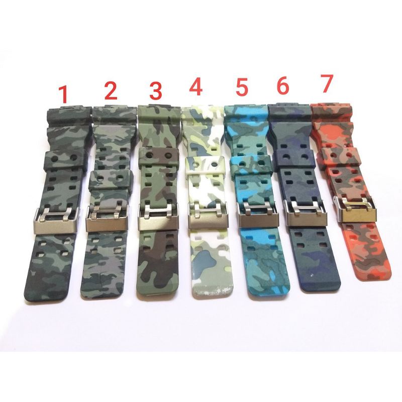 tali jam tangan Casio g shock GA-100 GA-120 Army berkualitas