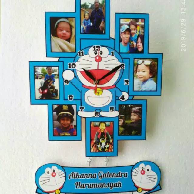 Jam dinding custom 30x30