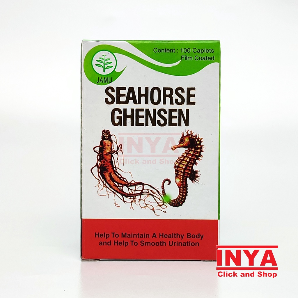 SEAHORSE GHENSEN 100 Kaplet - Jamu