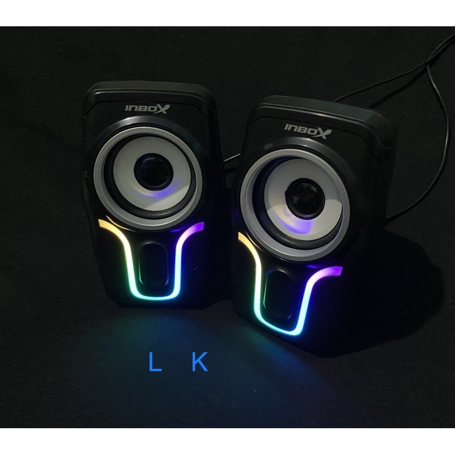 Speaker Gaming Inbox GS-05 Magnio / Speaker Gaming Magnio GS05 LED RGB 3d