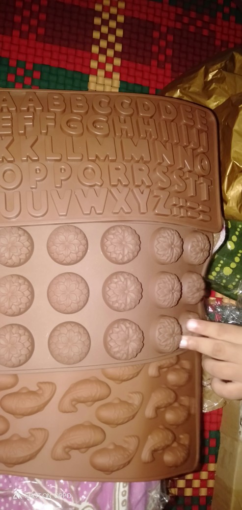 Cetakan Puding Coklat Silikon Ikan Koi Isi 18 Cavity