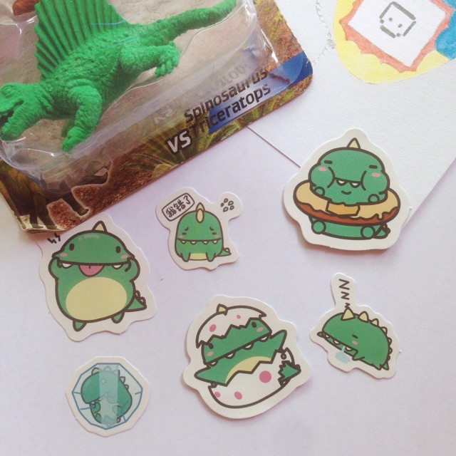 

Sticker Dinosaurus / Dino / Stiker Jurnal