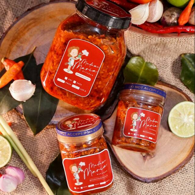 

Sambal Sambel Teri / Cumi Madame Maria NO MSG - DIJAMIN NAGIH .. ENAK LUAR BIASA..