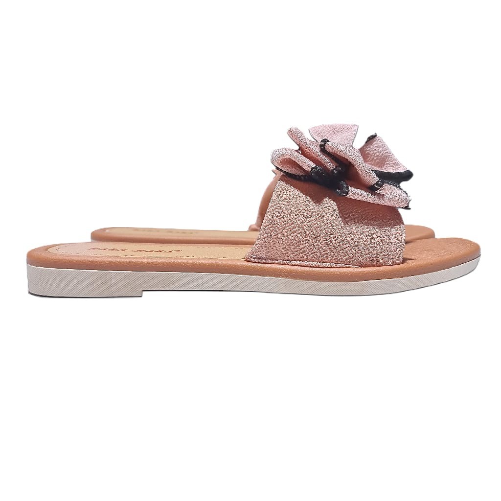 jelly sandal wanita bara bara pita kain sendal cewek selop barabara karet import 1176-45