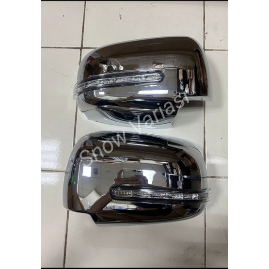 Cover spion lampu All new triton 2016 2020 2021 chrome