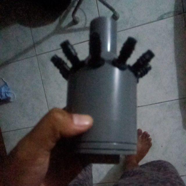 Manifold Hidroponik Output 04 S/d 14 - Neple 11 Mm - Tipe A - 2 Inch