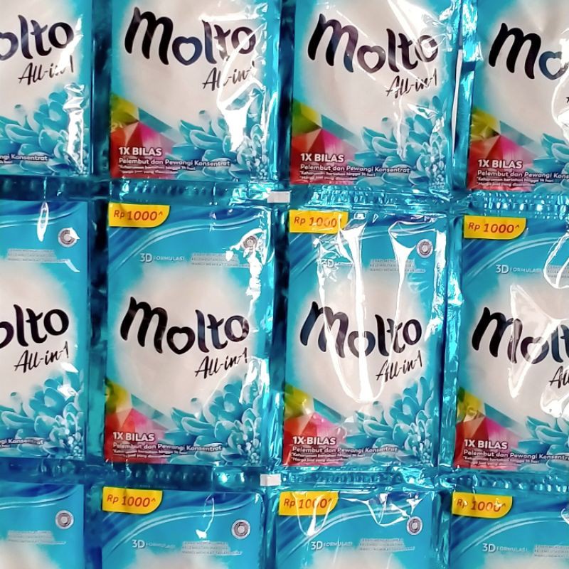 MOLTO PELEMBUT DAN PEWANGI KONSENTRAT SACHET 20ML