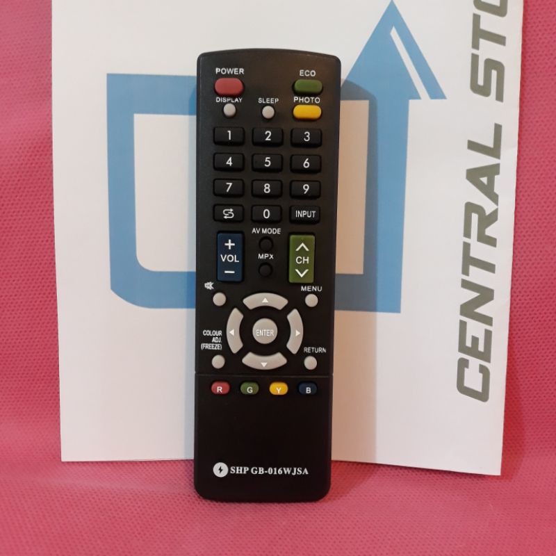 Remote TV LCD Sharp