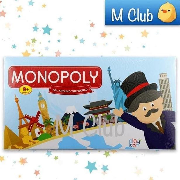 Mainan keluarga Monopoly around the world