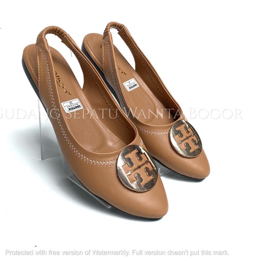 SALEE.. Gratica Sepatu Wanita Sandal Flat Tali Minnie Travel MA 49