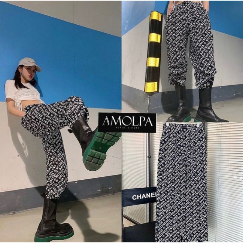 Kulot Balenciaga import premium sudah ada tag label