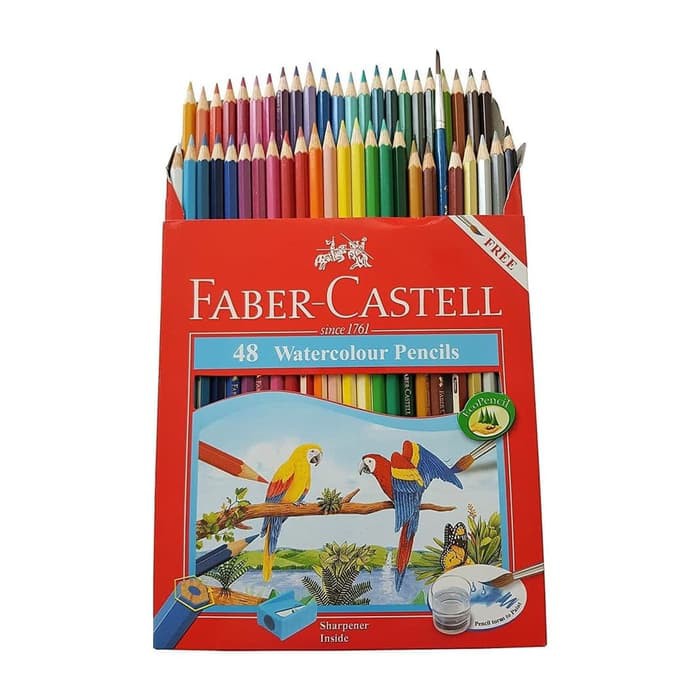 Water Colour Pencils 48 Warna Faber Castell 114468