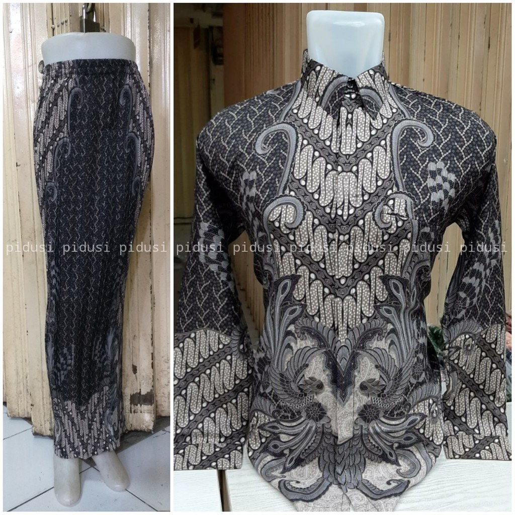 SET KEMEJA ROK BATIK COUPLE / SET COUPLE / KEMEJA ROK BATIK COUPLE