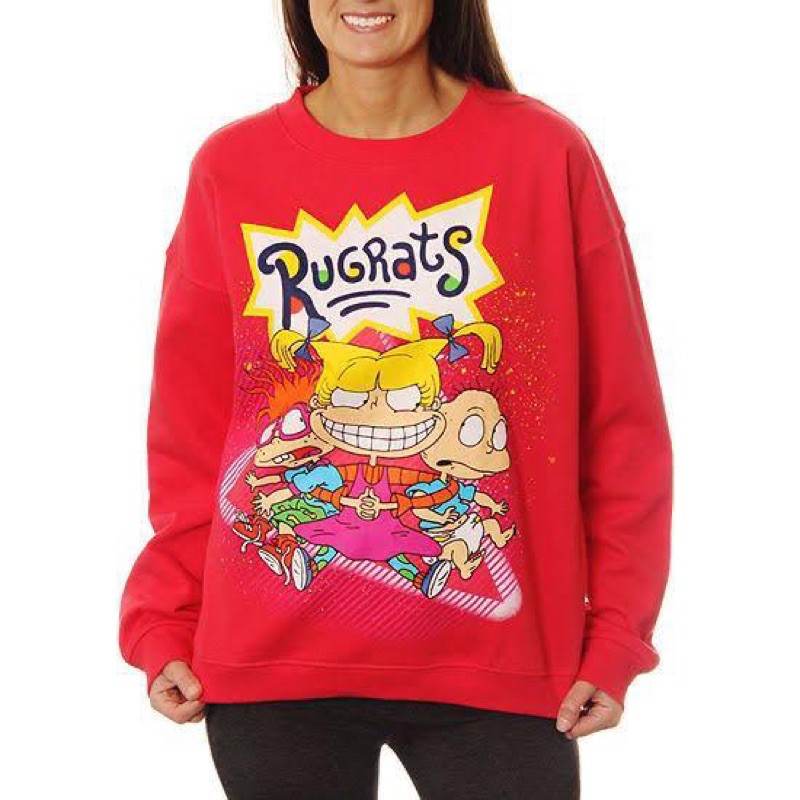 Nickelodeon rugrats crew neck sweater original sisa export murah