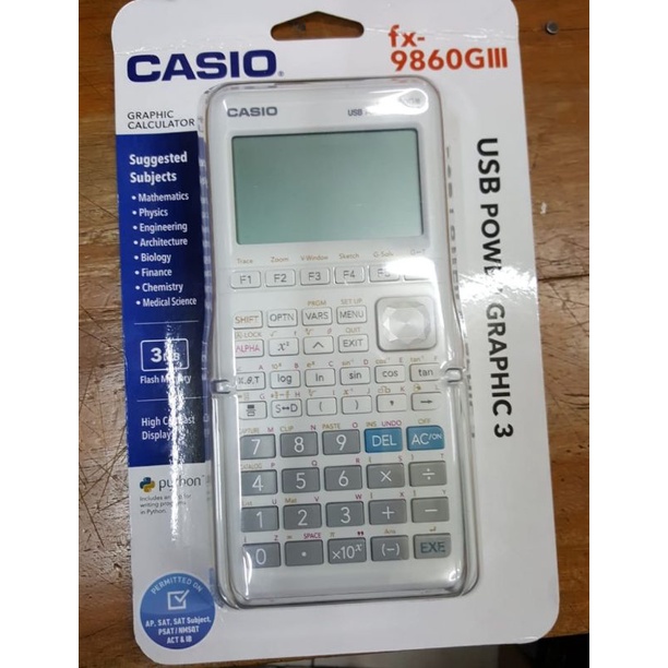

CASIO SCIENTIFIC FX 9860 G III SD TERBARU GARANSI RESMI MANTAP
