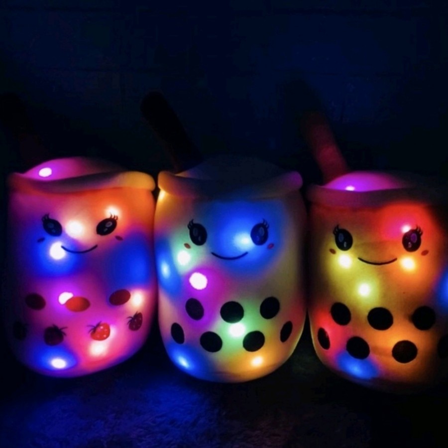 Boneka Boba Led Lampu Bisa Nyala Mainan Anak