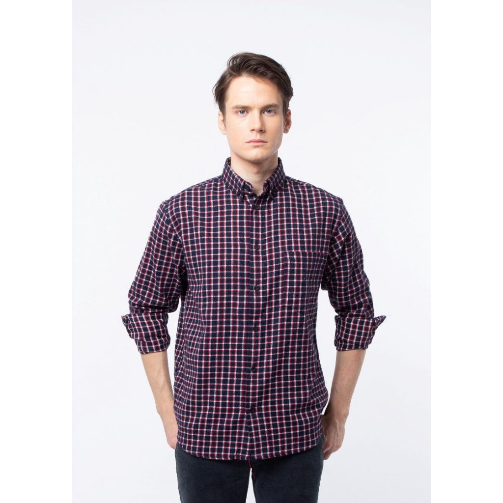 

Erigo Flannel Oldest Navy-Red