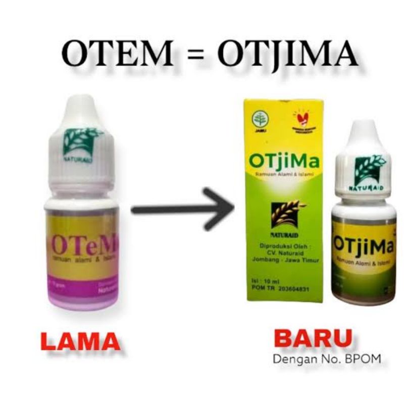 OTjiMa | Otem kemasan baru B POM obat tetes mata /sariawan alami