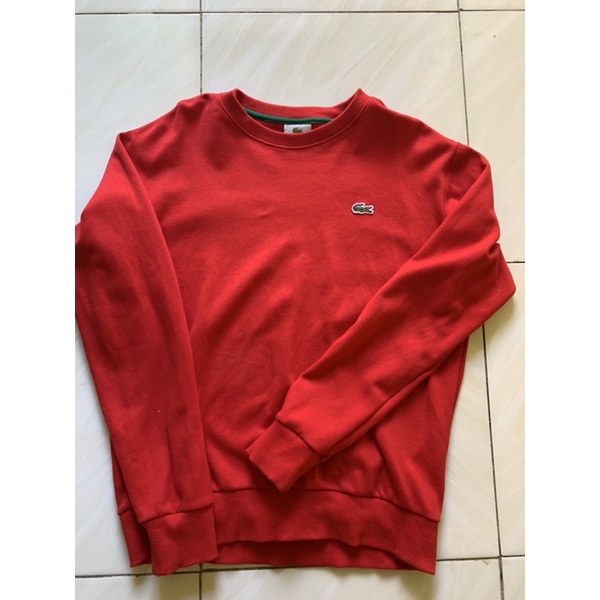 crewneck lacoste second original