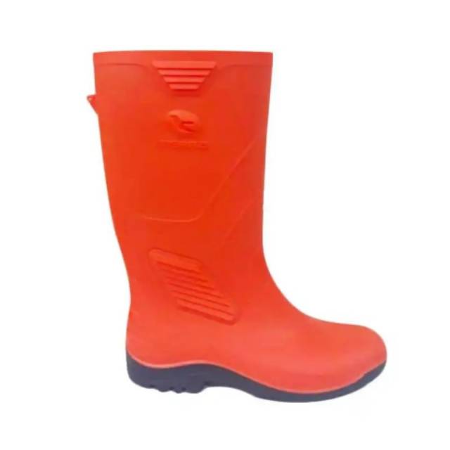 Sepatu Boots air merk AP ecco 3 orange